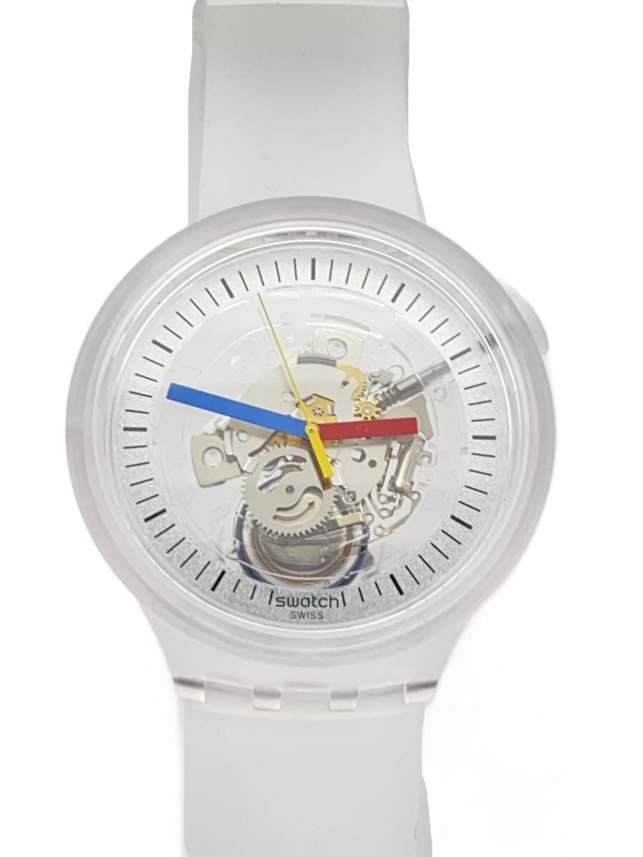 【中古】SWATCH◆クォーツ腕時計/アナログ/ラバー【服飾雑貨他】