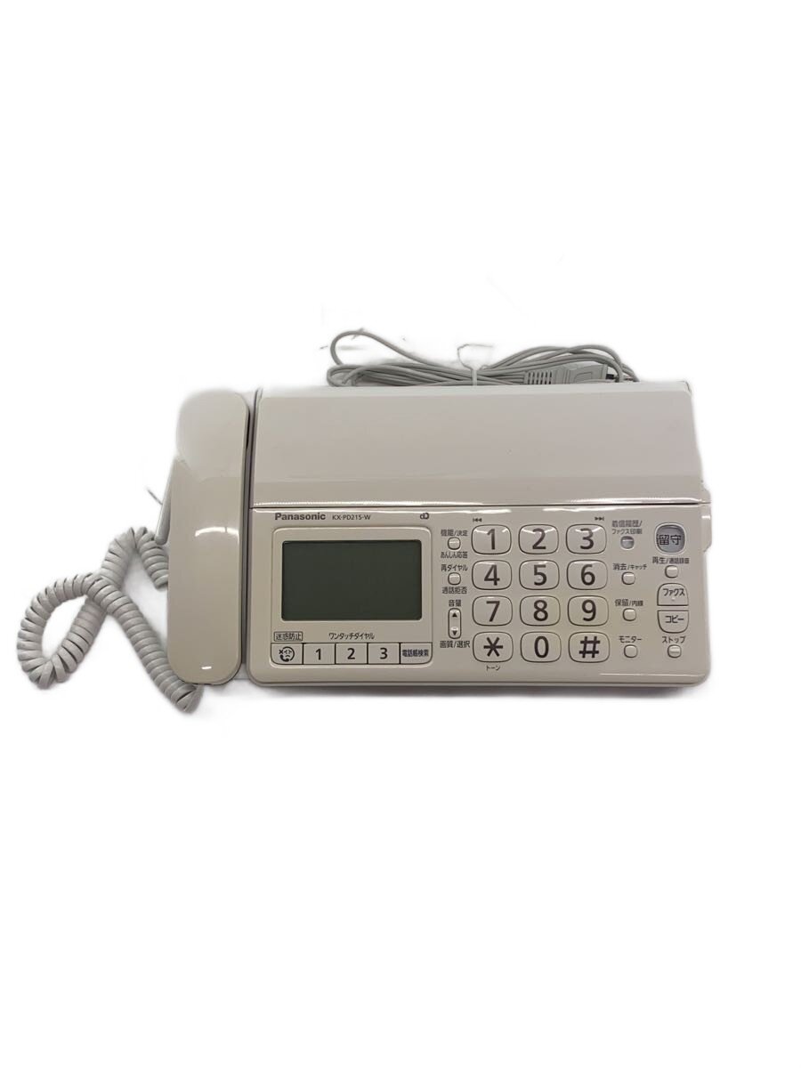 パナソニック　おたっくす KX-PD215DL-W 楽天市場】panasonic kx-pd215dl-wの通販