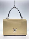【中古】LOUIS VUITTON◆ロックミー・カルターブル_パルナセア_BEG/レザー/BEG/クロシェット欠品【バッグ】