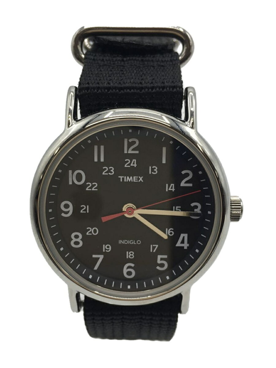 【中古】TIMEX◆クォーツ腕時計/アナ