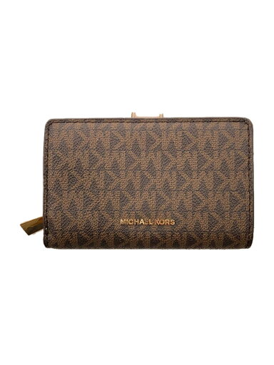 【中古】MICHAEL KORS◆2つ折り財布/PVC/BRW/レディース/32F0G0KE8B【服飾雑貨他】 【中古】MICHAEL KORS◆2つ折り財布/PVC/BRW/レディース/32F0G0KE8B【服飾雑貨他】