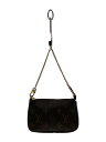 【中古】LOUIS VUITTON◆ミニ・ポシェット・アクセソワール_モノグラム/チェーンポーチ/PVC/BRW/総柄/M58009//【バッグ】