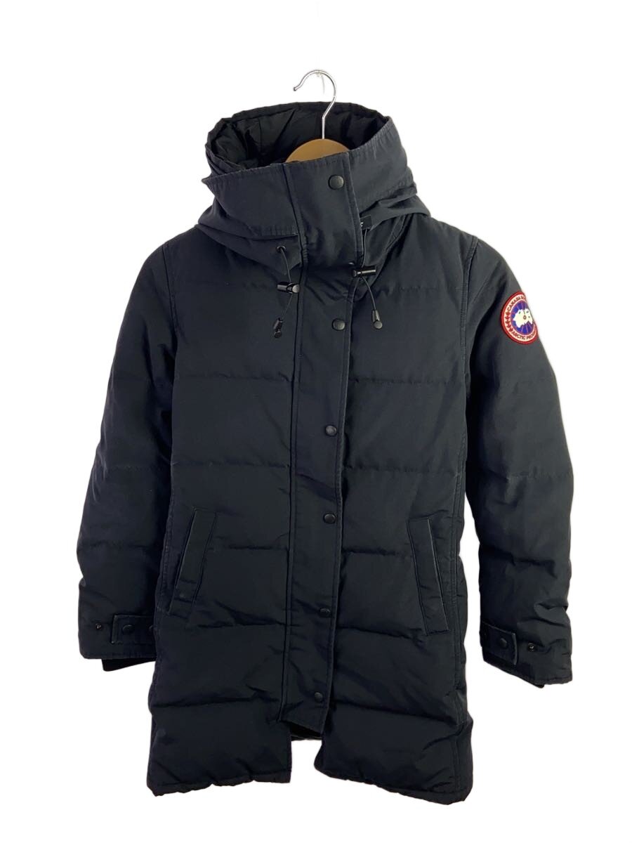 【中古】CANADA GOOSE◆ダウンジャケット/S/ナイロン/BLK/2302JL/着用感、擦れ ...