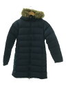 【中古】THE NORTH FACE◆ロングダウンジャケット/S/ナイロン/NVY/無地/NDW91 ...