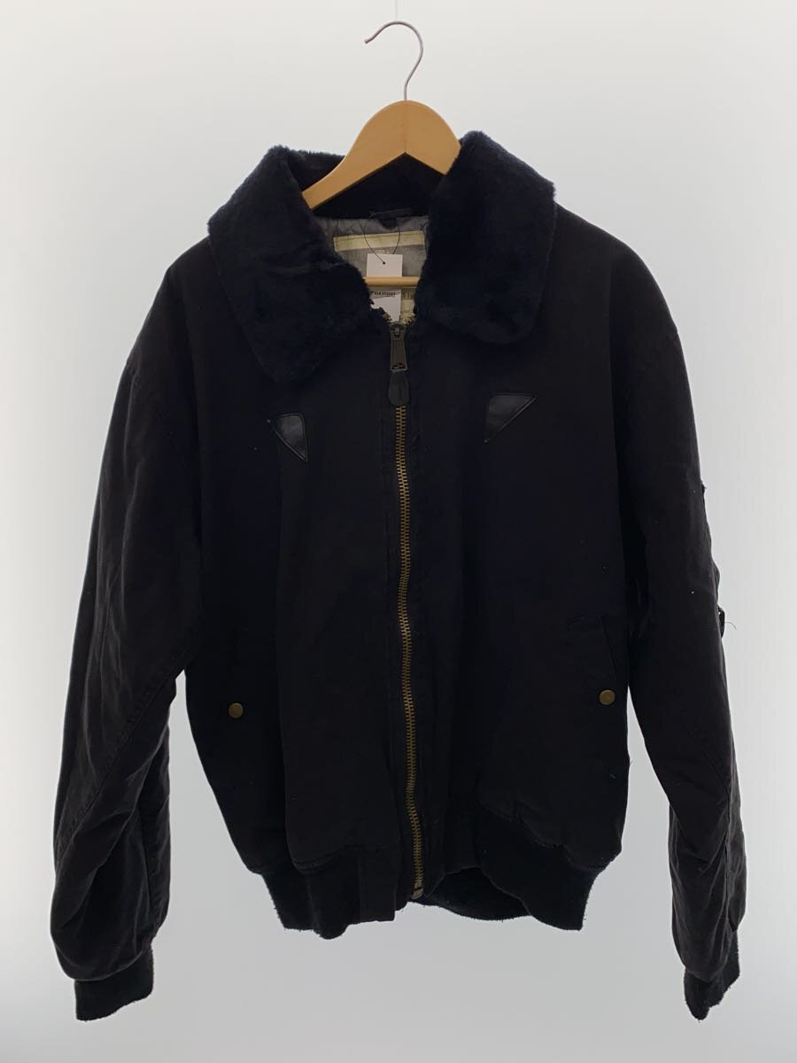 【中古】ROTHCO◆フライトジャケット/XL/コットン/BLK/無地/B-15【メンズウェア】