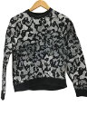 【中古】KENZO◆柄スウェット/M/コットン/BLK/総柄/F45 2TO768 913【レディースウェア】