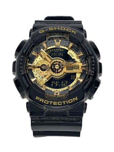 【中古】CASIO◆クォーツ腕時計/アナログ/--/BLK/BLK/GA-110GB【服飾雑貨他】 【中古】CASIO◆クォーツ腕時計/アナログ/--/BLK/BLK/GA-110GB【服飾雑貨他】