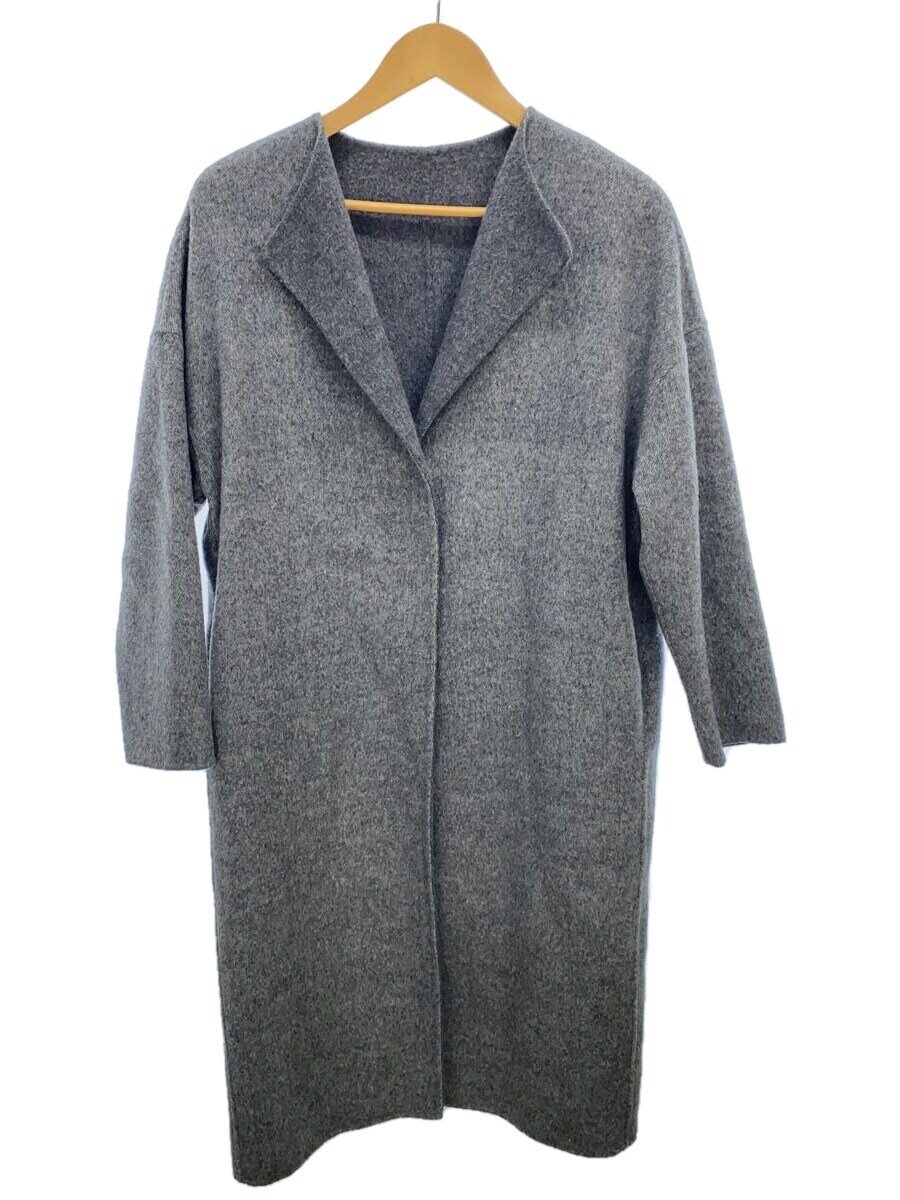 【中古】BARNEYS NEWYORK◆コート/--/ウール/GRY/2206131/【レディースウェア】