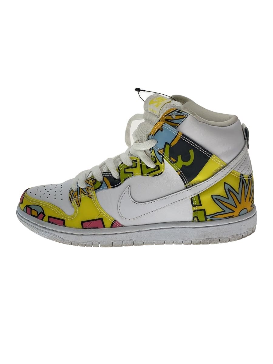 NIKE◆DUNK HI PRM DLS SB QS DE LA SOUL/ダンクハイ/ホワイト/748751-177/25cm