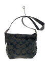 【中古】COACH◆ショルダーバッグ/--/ブラック【バッグ】(4)