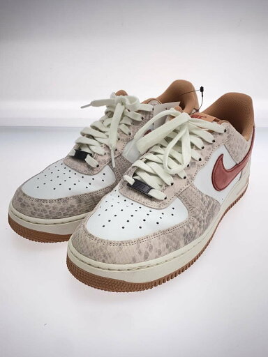【中古】NIKE◆AIR FORCE 1 07 LV8_エアフォース 1 07 LV8/27.5cm/PNK/PVC//【シューズ】