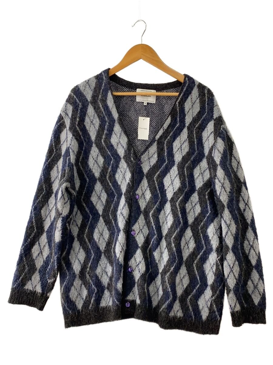 【中古】vivastudio◆カーディガン(厚手)/M/アクリル【メンズウェア】