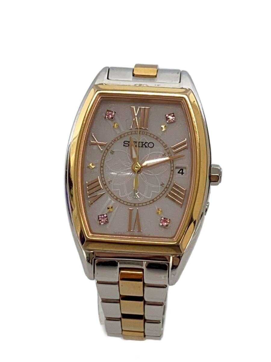 【中古】SEIKO◆2022 Sakura Blooming 限定モデル/腕時計/SSVW198/数量限定700本【服飾雑貨他】