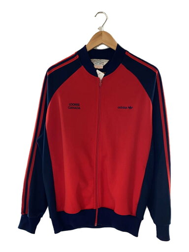 【中古】adidas◆ジャージ/XL/ポリエステル/RED【メンズウェア】 【中古】adidas◆ジャージ/XL/ポリエステル/RED【メンズウェア】