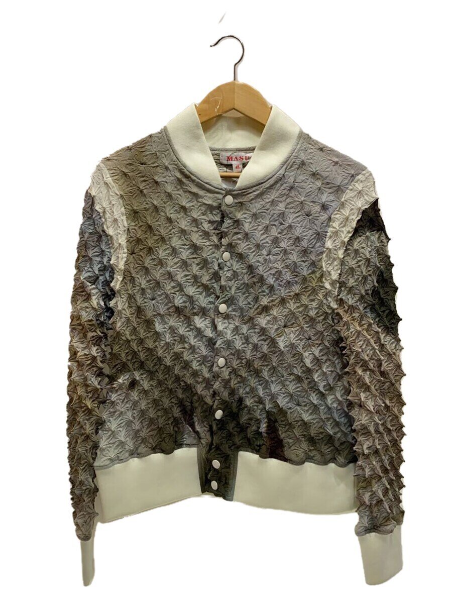 【中古】MASU◆24AW/Spiky Varsity Jacket/ブルゾン/48/ポリエステル/カーキ//【メンズウェア】