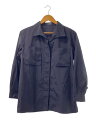 【中古】GIORGIO ARMANI◆ナイロンジャケット/42/ナイロン/BLK/無地/80s〜【レディースウェア】