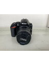 【中古】Nikon◆デジタル一眼カメラ D5600 18-55 VR レンズキット/※現品のみ【カメラ】(2)