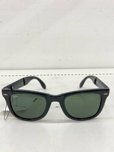 【中古】Ray-Ban◆サングラス/プラスチック/BLK/レディース/RB4105601/折り畳み【服飾雑貨他】 【中古】Ray-Ban◆サングラス/プラスチック/BLK/レディース/RB4105601/折り畳み【服飾雑貨他】