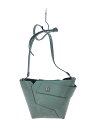 【中古】CHARLES&KEITH◆ショルダーバッグ/PVC/GRN【バッグ】