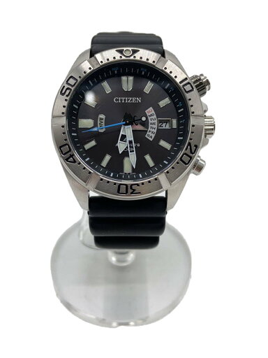 【中古】CITIZEN◆ソーラー腕時計/アナログ/BLK/BLK【服飾雑貨他】 【中古】CITIZEN◆ソーラー腕時計/アナログ/BLK/BLK【服飾雑貨他】