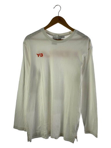 【中古】Y-3◆U GRAPHIC LS TEE/M/コットン/WHT/プリント/HT4733【メンズウェア】 【中古】Y-3◆U GRAPHIC LS TEE/M/コットン/WHT/プリント/HT4733【メンズウェア】