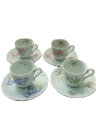【中古】Noritake◆カップ&ソーサー/4点セット【キッチン用品】
