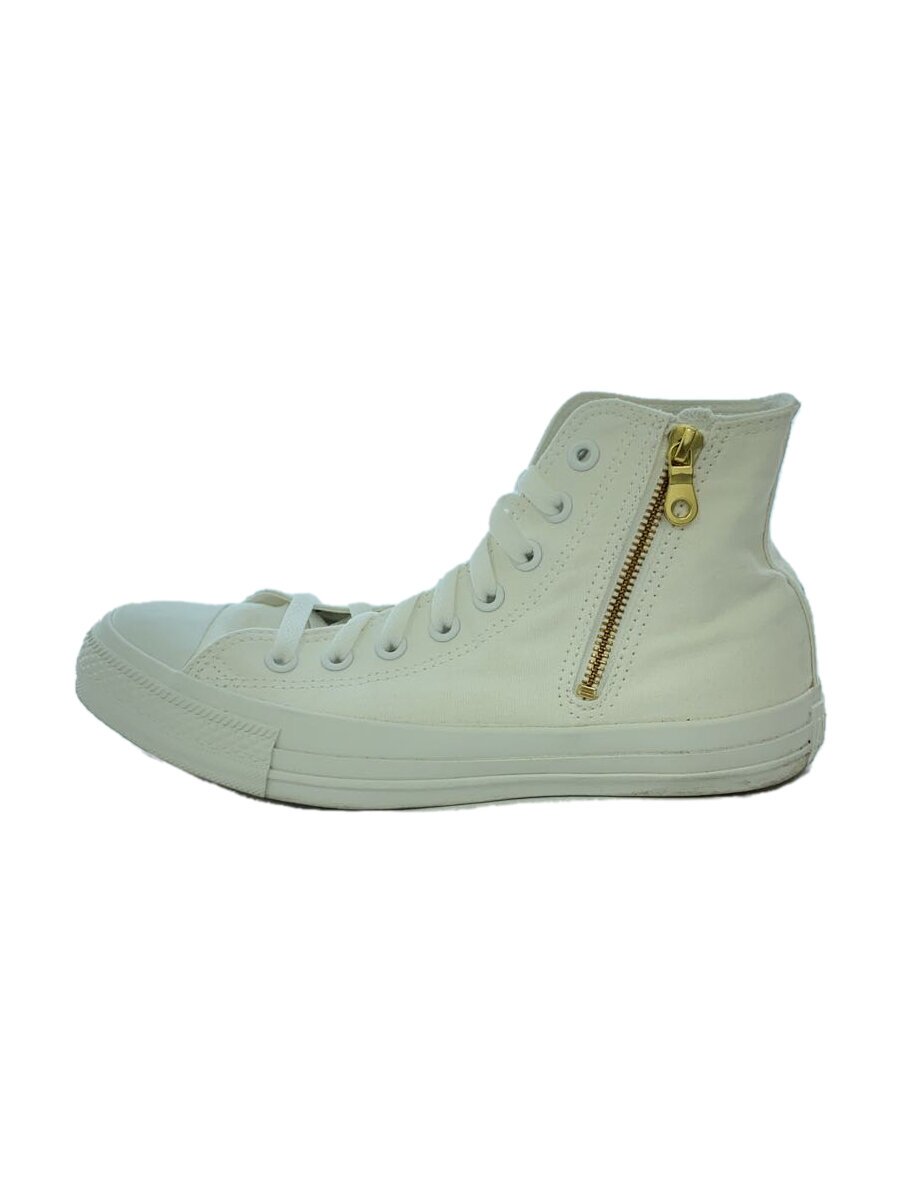 CONVERSE - 【中古】CONVERSE◆ハイカットスニーカー/25.5cm/WHT/キャンバス【シューズ】