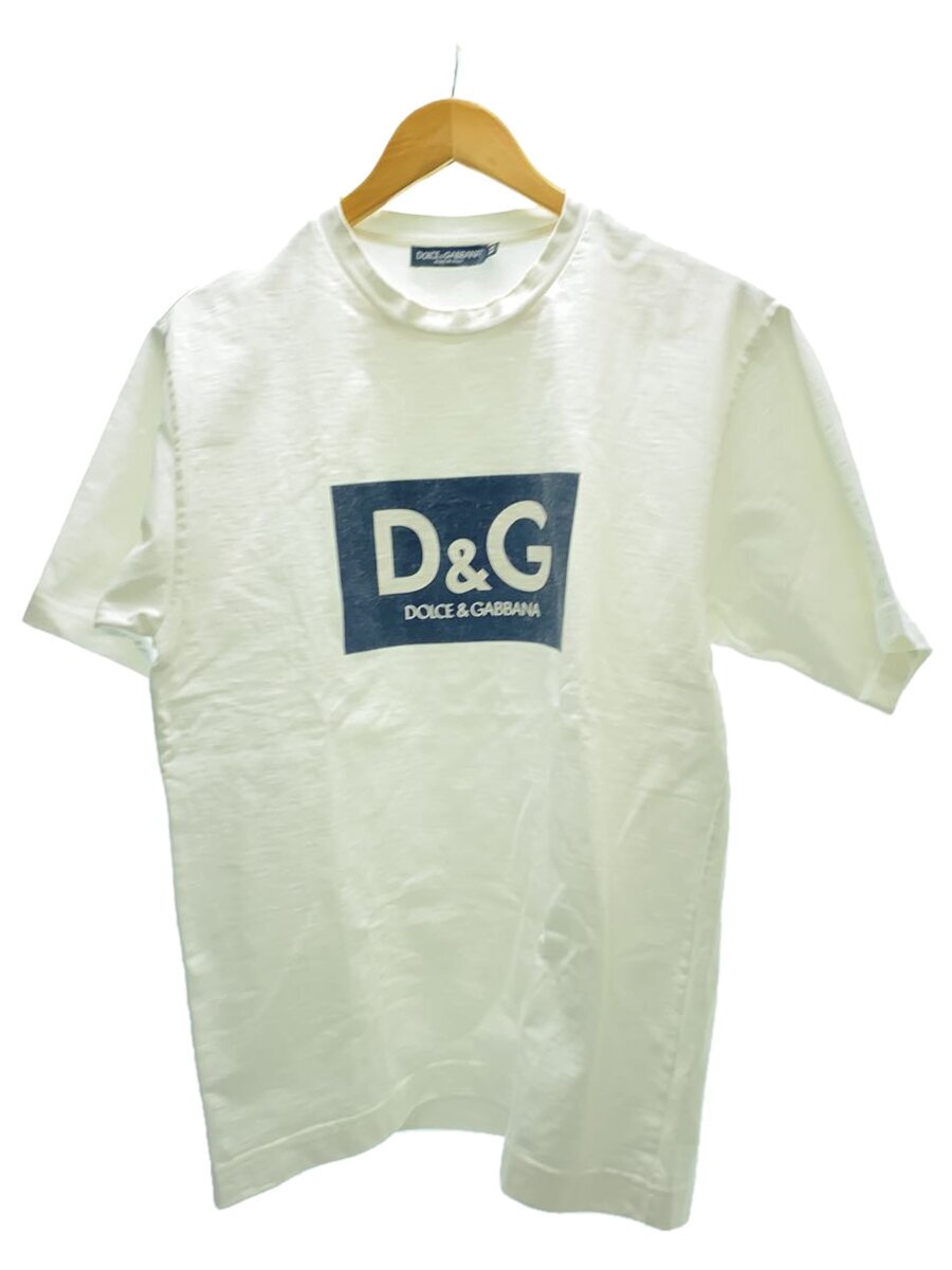 【ブランド】DOLCE&GABBANA 【ブランドカナ】ドルチェアンドガッバーナ 【型番】 【程度】B 【サイズ】XS 【メインカラー】ホワイト 【素材・生地】コットン 【キーワード】　　 2025/04/24 セカンドストリート長浜店【3386】【中古】DOLCE&amp;GABBANA◆Tシャツ/XS/コットン ブランド DOLCE&GABBANA 型番 カラー ホワイト 柄 素材・生地 コットン>色・素材について サイズ XS>サイズ表示について 実寸（cm） 【Tシャツ】 肩幅：46 / 身幅：48 / 着丈：70 / 袖丈：25 【その他】 その他サイズ：/ 商品は　セカンドストリート長浜店の店頭にて販売しております。商品に関するお問合わせは、お電話(TEL:0749-68-3060)にて、問合わせ番号：2333863617039をお伝えください。 配送方法やお支払い方法に関するお問い合わせは、サポートセンターまでご連絡をお願いします。 ※お電話の対応は営業時間内のみとなります。お問い合わせフォームでお問い合わせの際はご注文番号をご記入下さい この商品に関する出品店舗からのコメント 襟に汚れあり