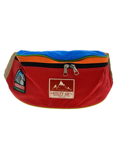 【中古】KELTY◆ウエストバッグ/--/マルチカラー/無地//【バッグ】 【中古】KELTY◆ウエストバッグ/--/マルチカラー/無地//【バッグ】