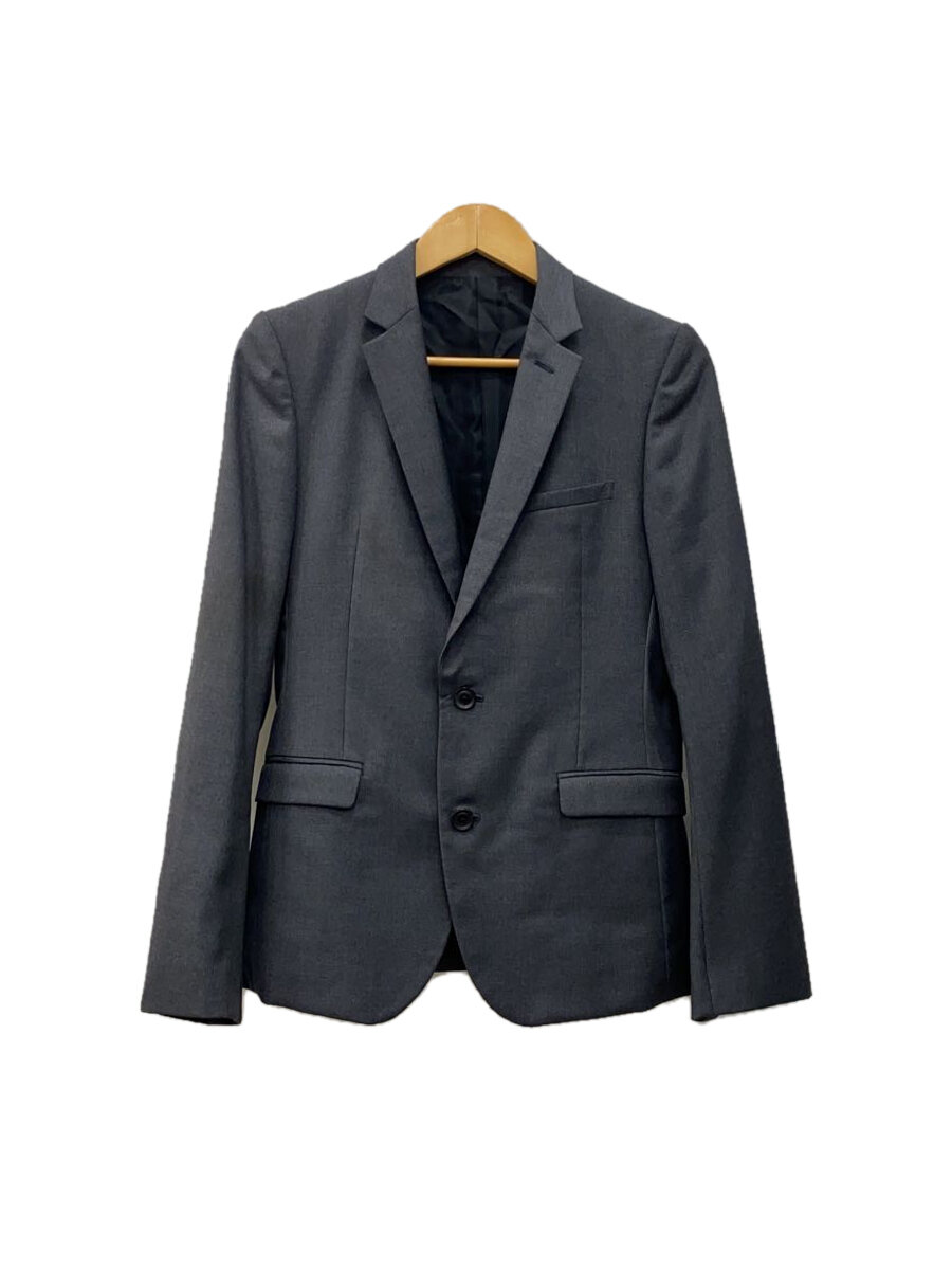 【中古】LOUNGE LIZARD◆Loro piana/super130s/スーツ/1/ウール/GRY/無地【メンズウェア】