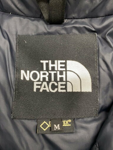 【中古】THE NORTH FACE◆MOUNTAIN DOWN JACKET_マウンテンダウンジャケット/M/ナイロン/BLK【メンズウェア】