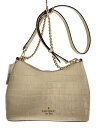【中古】kate spade new york◆ジッピー クロコ エンボスレザー コンバーチブル クロスボディ ショルダー/アイボリー/K9491【バッグ】