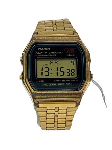 【中古】CASIO◆クォーツ腕時計_その他/デジタル/ステンレス/GLD【服飾雑貨他】 【中古】CASIO◆クォーツ腕時計_その他/デジタル/ステンレス/GLD【服飾雑貨他】