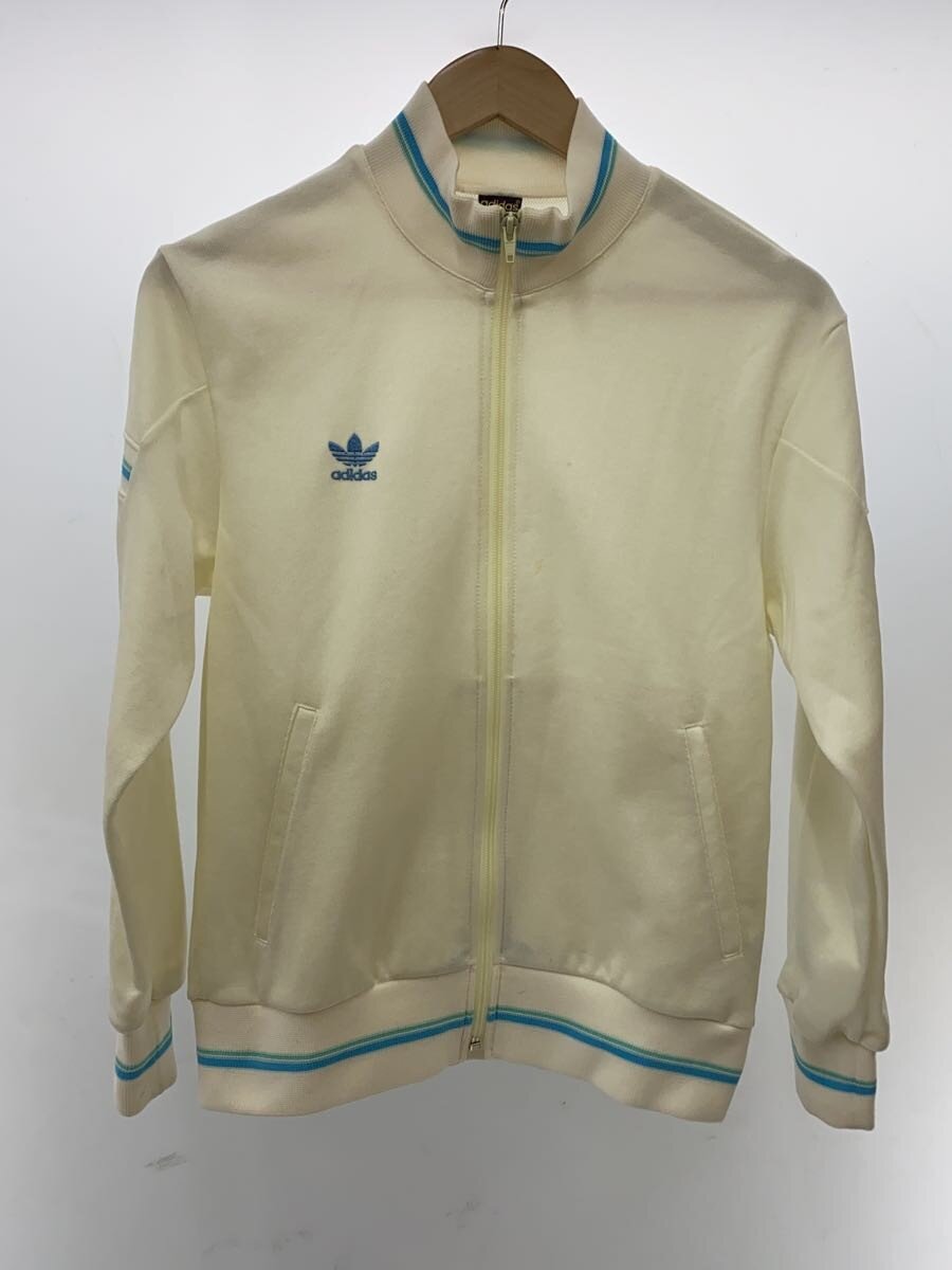 adidas◆ジャージ M ポリエステル WHT