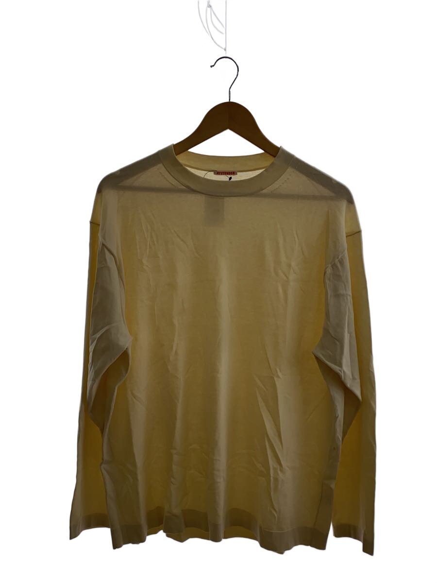 Rakuten - 【中古】RYE TENDER◆長袖Tシャツ/2/コットン/クリーム/無地/R24-01-01016【メンズウェア】