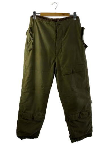 【中古】U.S.AIR FORCE◆40s/USAAF/A-10/アルパカライナー/ボトム/コットン/KHK【メンズウェア】 【中古】U.S.AIR FORCE◆40s/USAAF/A-10/アルパカライナー/ボトム/コットン/KHK【メンズウェア】