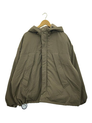 【中古】PUBLUX◆中綿フードブルゾン/ダウンジャケット/L/ナイロン/GRY/無地/PBM23AW33【メンズウェア】 【中古】PUBLUX◆中綿フードブルゾン/ダウンジャケット/L/ナイロン/GRY/無地/PBM23AW33【メンズウェア】