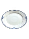 【中古】ROYAL COPENHAGEN◆プレート/WHT/ブループリンセスシリーズ 28/デンマーク星【キッチン用品】