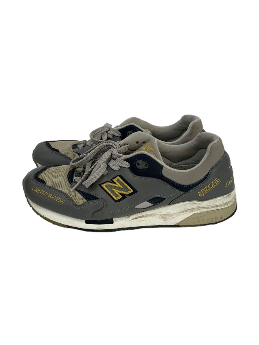 NEW BALANCE◆ローカットスニーカー/28.5cm/GRY/フェイクレザー/CM1600LE