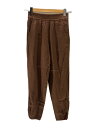 【中古】ZARA◆ボトム/XS/ポリエステル/BRW【レディースウェア】