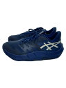 【中古】ASICS◆シューズ/25cm/NVY/F130524【シューズ】