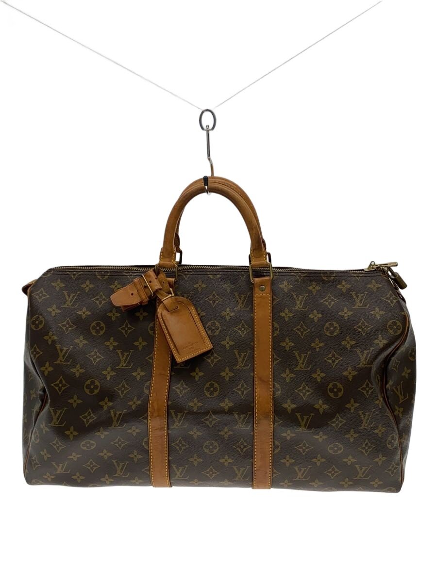 【ブランド】LOUIS VUITTON 【ブランドカナ】ルイヴィトン 【型番】M41426 【程度】C 【サイズ】 【メインカラー】ブラウン 【素材・生地】PVC（ビニール） 【キーワード】　　 2025/12/05 セカンドストリート長浜店【3386】【中古】LOUIS VUITTON◆キーポル50_モノグラム・キャンバス/PVC/BRW【バッグ】 ブランド LOUIS VUITTON 型番 M41426 カラー ブラウン 柄 素材・生地 PVC（ビニール）>色・素材について サイズ >サイズ表示について 実寸（cm） 【バッグ】 マチ：22 / 高さ：30 / 幅：51 / 持ち手：33 【その他】 その他サイズ：/ 商品は　セカンドストリート長浜店の店頭にて販売しております。商品に関するお問合わせは、お電話(TEL:0749-68-3060)にて、問合わせ番号：2333864317112をお伝えください。 配送方法やお支払い方法に関するお問い合わせは、サポートセンターまでご連絡をお願いします。 ※お電話の対応は営業時間内のみとなります。お問い合わせフォームでお問い合わせの際はご注文番号をご記入下さい