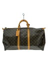 【中古】LOUIS VUITTON◆キーポル55_モノグラム・キャンバス_BRW/PVC/BRW/総柄【バッグ】