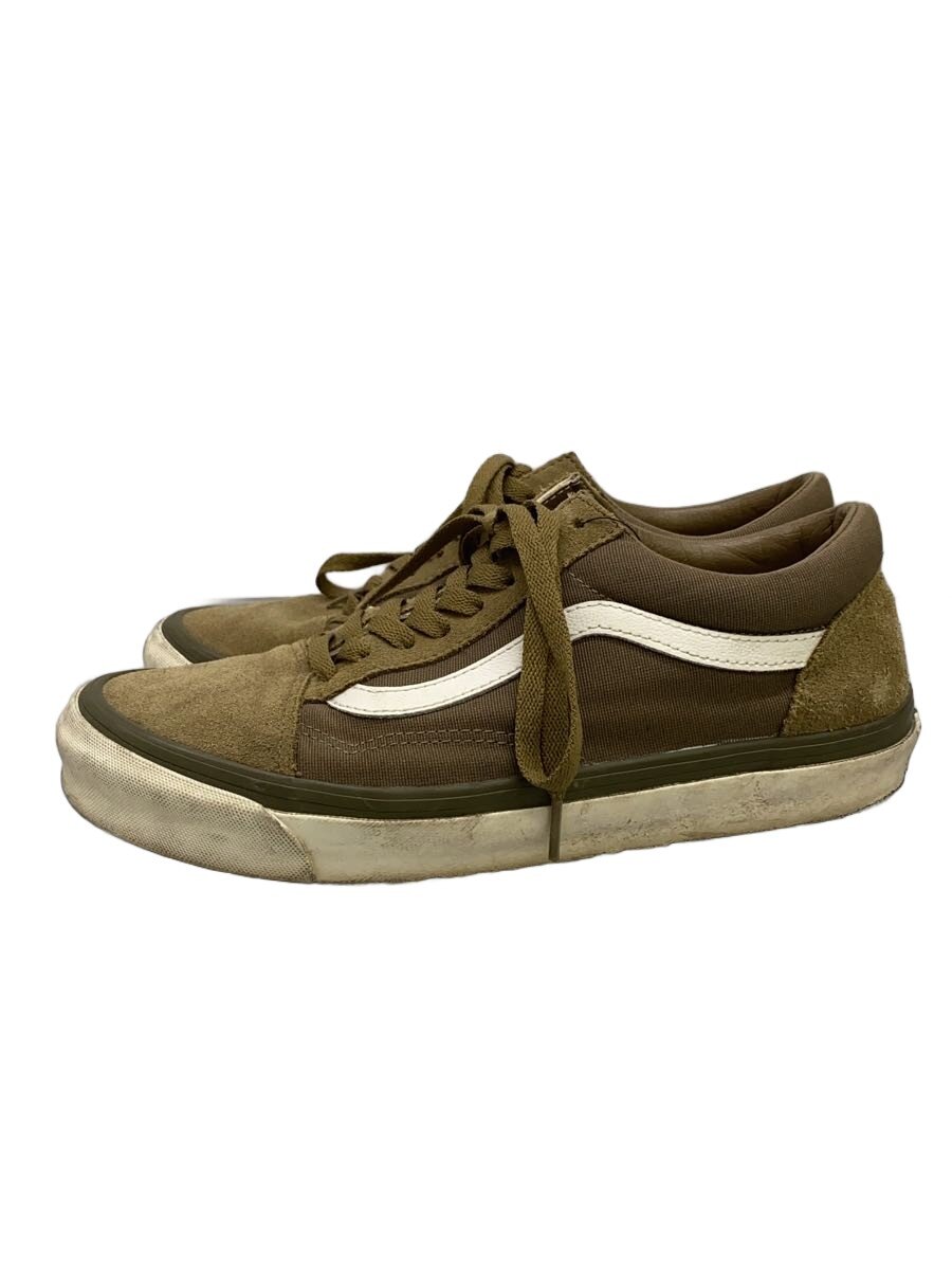 【中古】VANS◆OG OLD SKOOL LX/ローカットスニーカー/27cm/KHK/キャンバス/721278【シューズ】