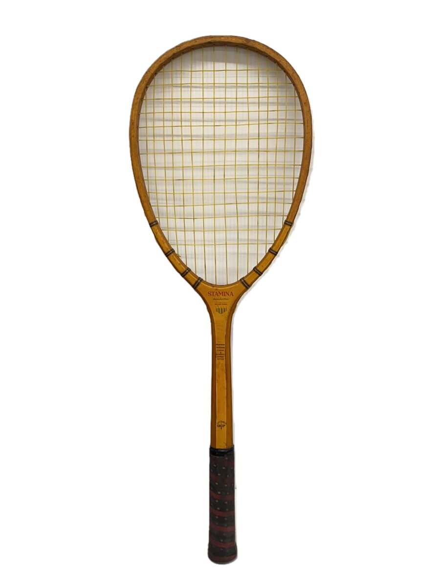 【中古】Kawasaki◆テニスラケット/stamina トーナメントデラックスモデル//BRW/ブラウン【スポーツ】