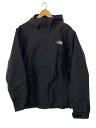 【中古】THE NORTH FACE◆SCOOP JKT/スクープジャケット/L/マウンテンパーカー/ナイロン/BLK/NP62233【メンズウェア】