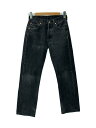 【中古】Levi’s◆90s/501/USA製//後染め/ブラックデニムパンツ/29/553刻印/リーバイス//【メンズウェア】