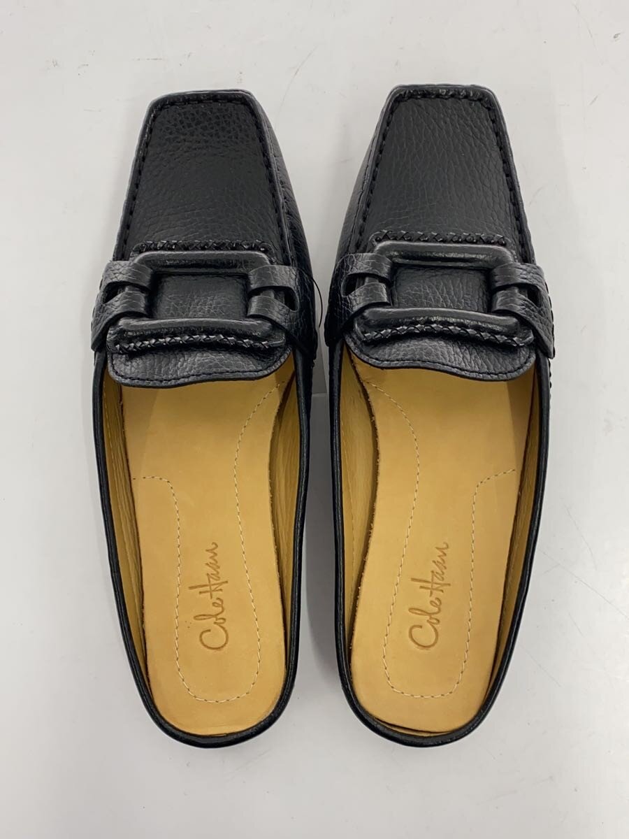 【中古】COLE HAAN◆レザーミュールローファー/--/BLK/レザー【シューズ】 3