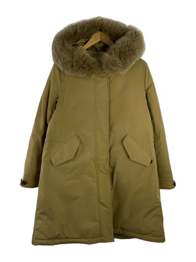 【中古】Woolrich◆WS KEYSTONE PARKA/ダウン/ジャケット/コート/M/ベージュ/WWOU0437//【レディースウェア】 【中古】Woolrich◆WS KEYSTONE PARKA/ダウン/ジャケット/コート/M/ベージュ/WWOU0437//【レディースウェア】