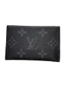 【中古】LOUIS VUITTON◆カードケース/--/BLK/モノグラム/メンズ【服飾雑貨他】(4)